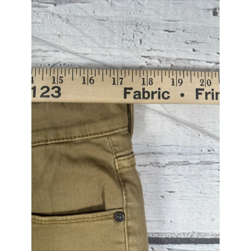 Mott & Bow Jeans Mens 33X32 Mercer Khaki Stretch Soft Twill Denim NWOT